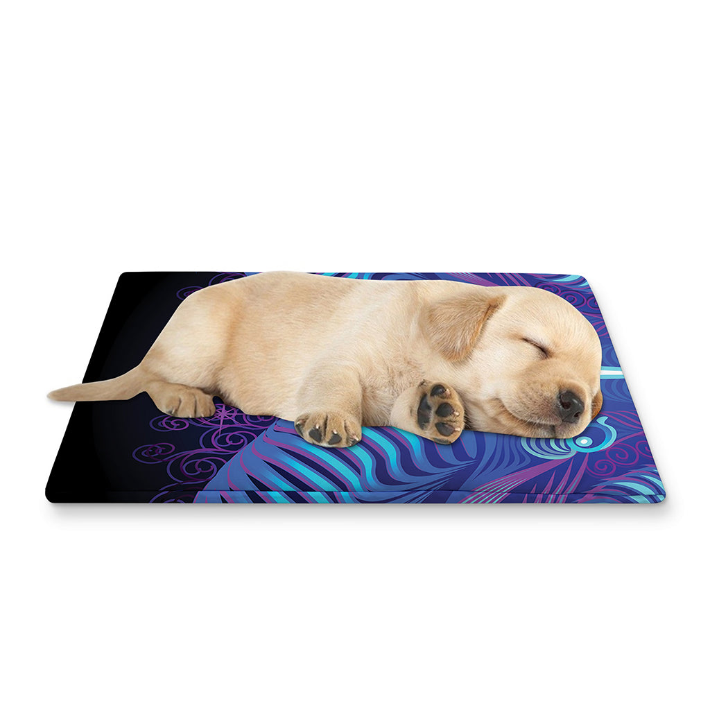 Dark Aries Zodiac Sign Print Pet Cooling Mat Cover