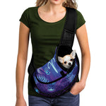 Dark Aries Zodiac Sign Print Pet Sling Carrier