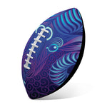 Dark Aries Zodiac Sign Print Rugby Ball