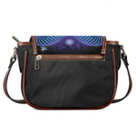 Dark Aries Zodiac Sign Print Saddle Bag