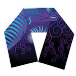 Dark Aries Zodiac Sign Print Scarf