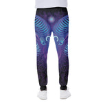 Dark Aries Zodiac Sign Print Scuba Joggers