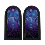 Dark Aries Zodiac Sign Print Skillet Handle Cover