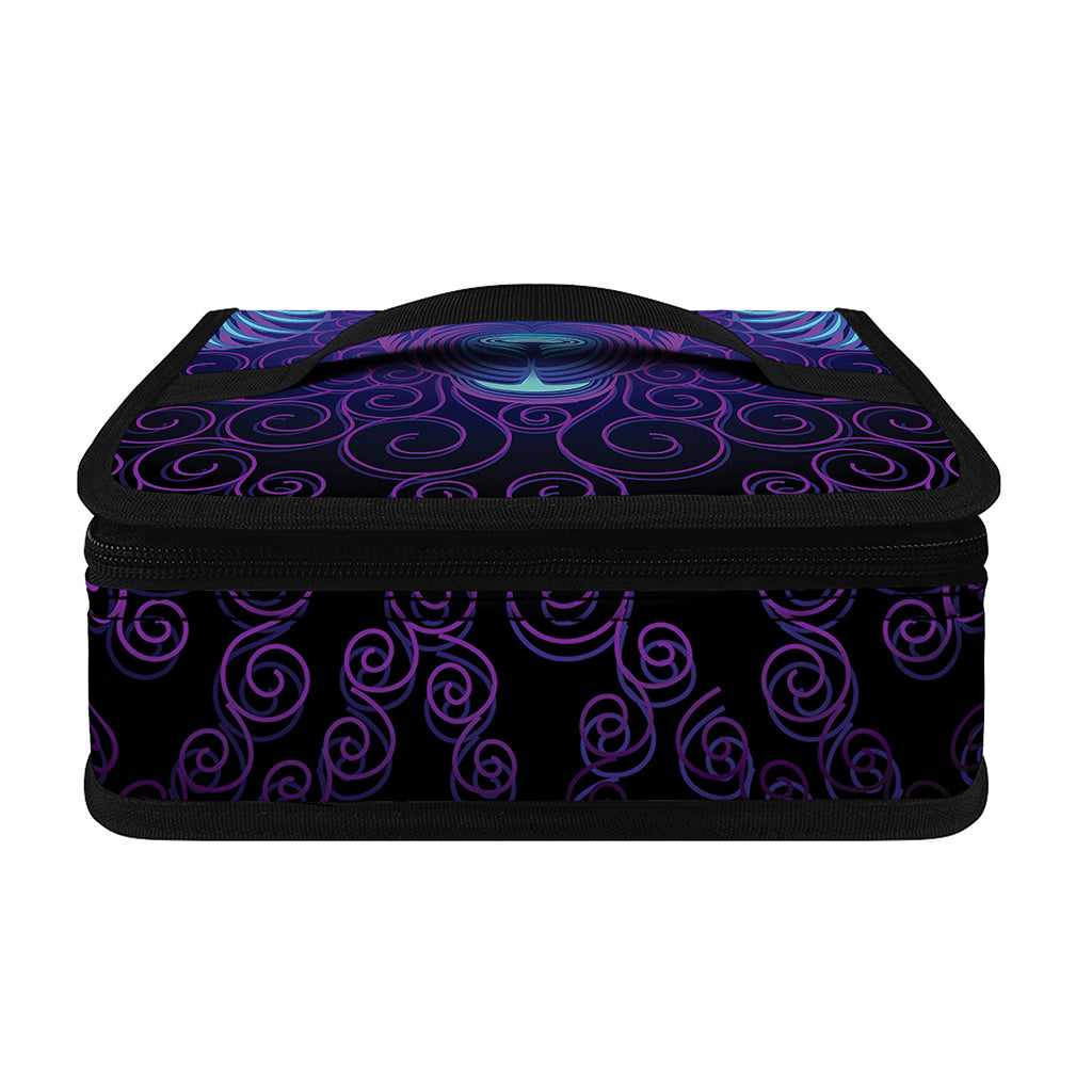 Dark Aries Zodiac Sign Print Small Lunch Bag