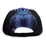 Dark Aries Zodiac Sign Print Snapback Cap