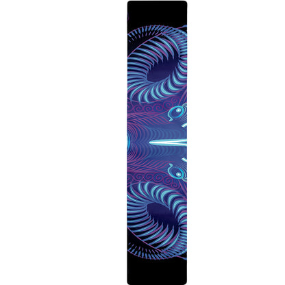 Dark Aries Zodiac Sign Print Table Runner