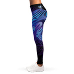 Dark Aries Zodiac Sign Print Women's Leggings