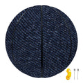 Dark Blue Denim Jeans Print Basketball