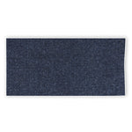 Dark Blue Denim Jeans Print Beach Towel