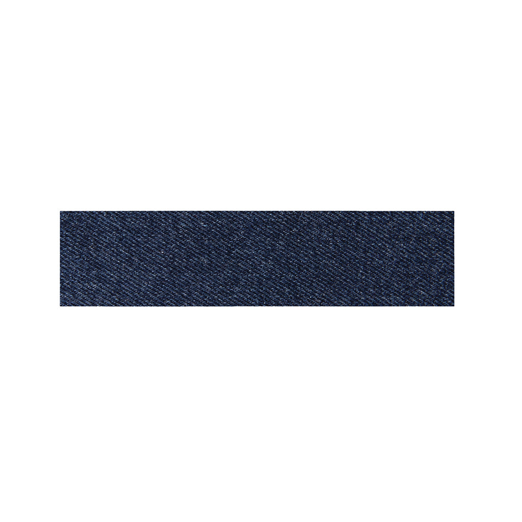 Dark Blue Denim Jeans Print Bed Runner