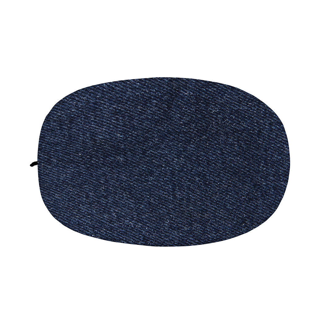 Dark Blue Denim Jeans Print Car Side Mirror Covers