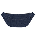 Dark Blue Denim Jeans Print Fanny Pack