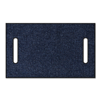 Dark Blue Denim Jeans Print Golf Cart Seat Cover