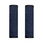 Dark Blue Denim Jeans Print Handle Covers