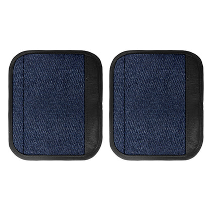 Dark Blue Denim Jeans Print Handle Covers