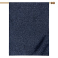 Dark Blue Denim Jeans Print House Flag