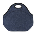 Dark Blue Denim Jeans Print Neoprene Lunch Bag