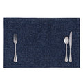 Dark Blue Denim Jeans Print Placemat