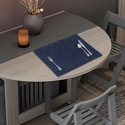 Dark Blue Denim Jeans Print Placemat