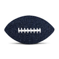 Dark Blue Denim Jeans Print Rugby Ball