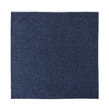 Dark Blue Denim Jeans Print Silk Bandana