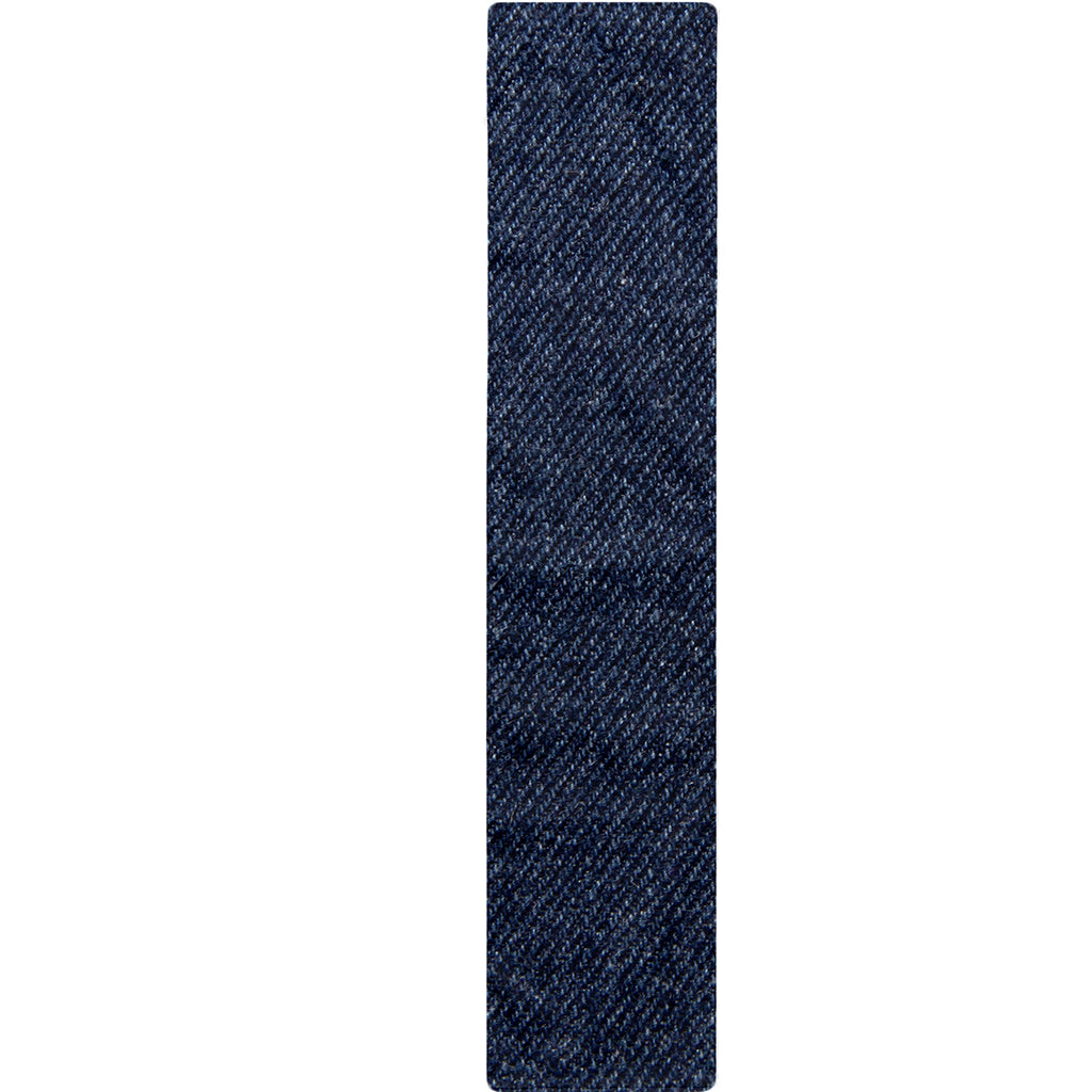 Dark Blue Denim Jeans Print Table Runner