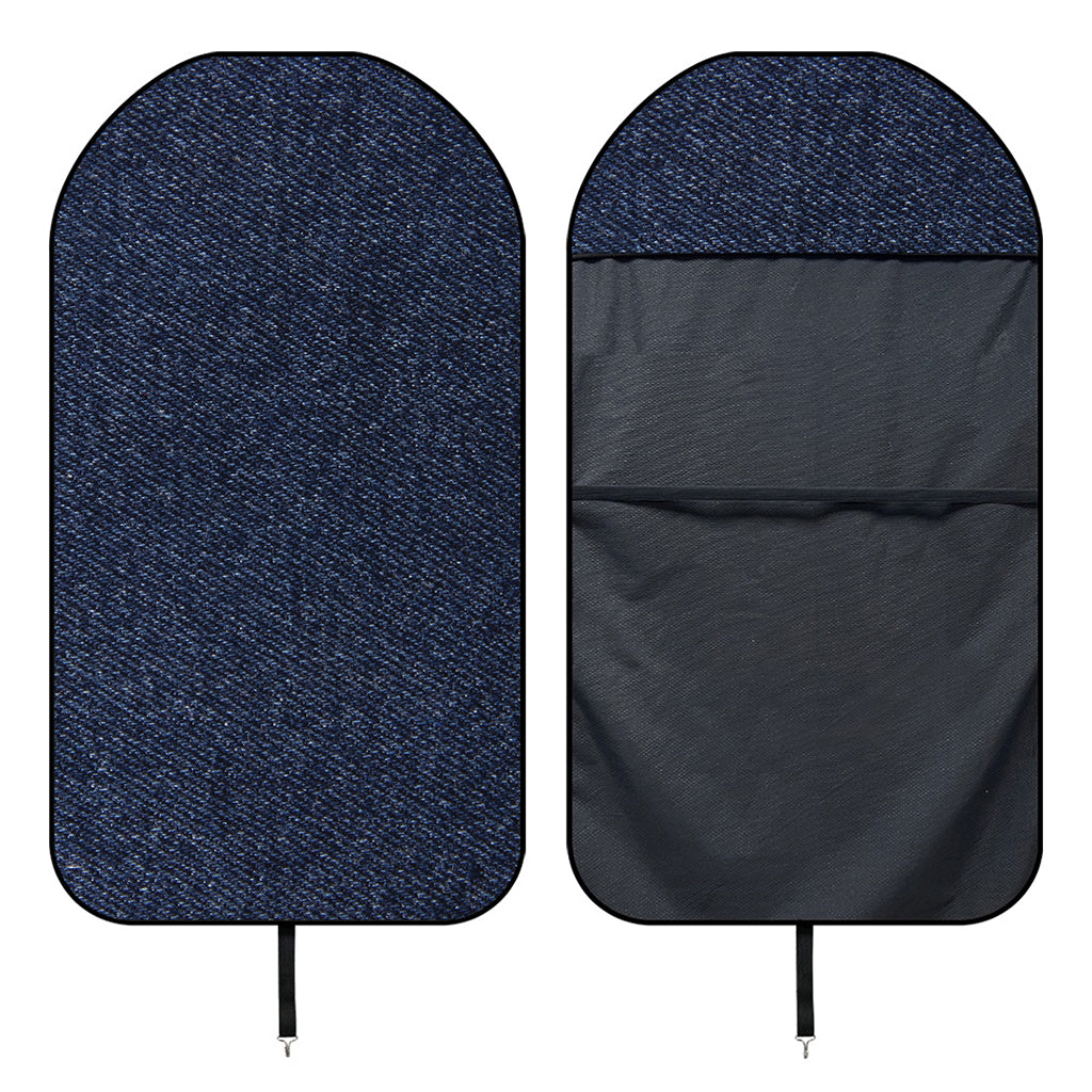 Dark Blue Denim Jeans Print Waterproof Car Seat Cover