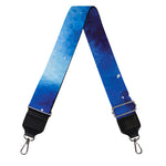 Dark Blue Galaxy Space Print Bag Strap