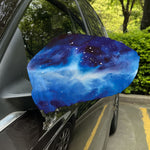 Dark Blue Galaxy Space Print Car Side Mirror Covers