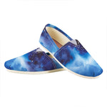 Dark Blue Galaxy Space Print Casual Shoes