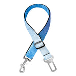 Dark Blue Galaxy Space Print Dog Seat Belt