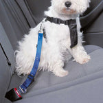 Dark Blue Galaxy Space Print Dog Seat Belt