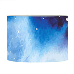 Dark Blue Galaxy Space Print Drum Lamp Shade