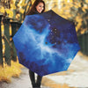 Dark Blue Galaxy Space Print Foldable Umbrella