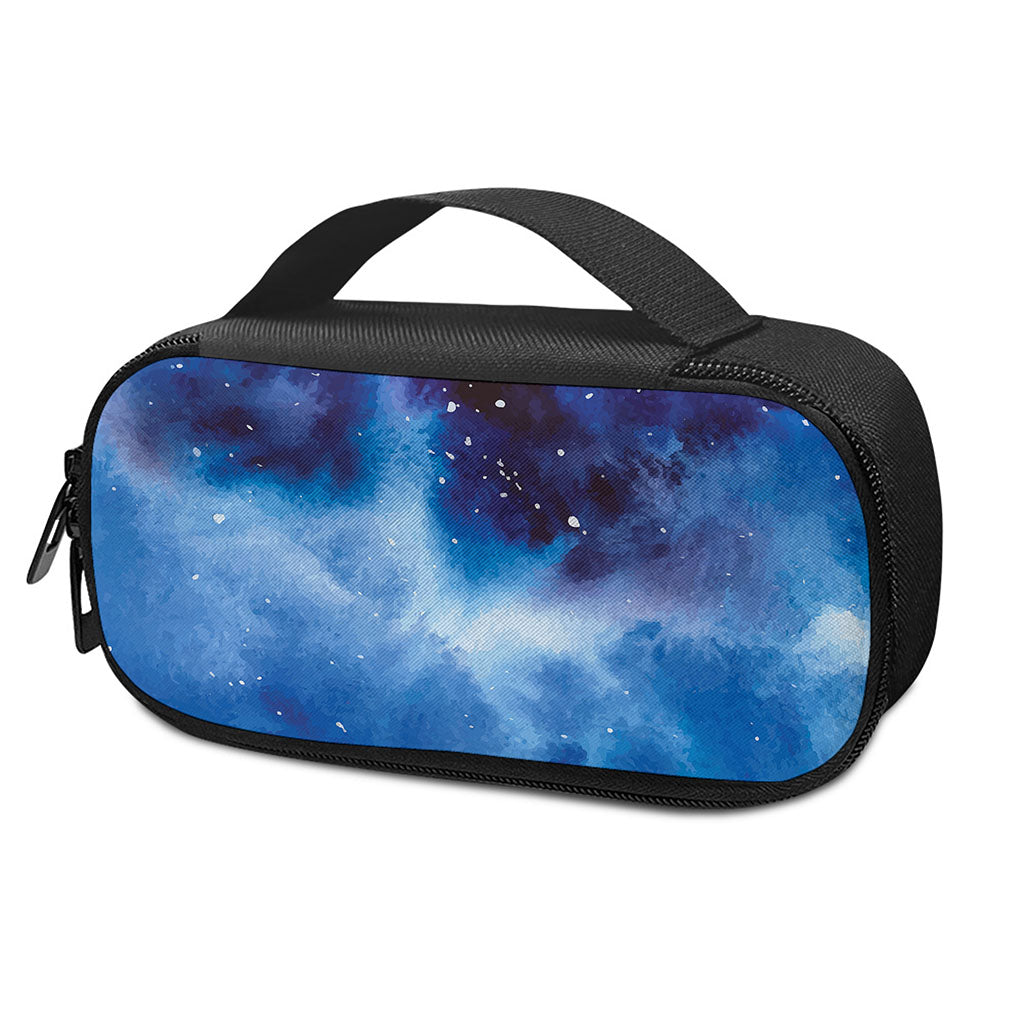 Dark Blue Galaxy Space Print Insulin Cooler Travel Case