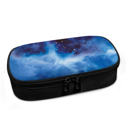 Dark Blue Galaxy Space Print Insulin Cooler Travel Case