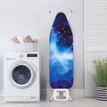 Dark Blue Galaxy Space Print Ironing Board Cover