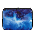 Dark Blue Galaxy Space Print Laptop Sleeve