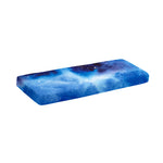 Dark Blue Galaxy Space Print Piano Keyboard Cover