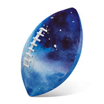 Dark Blue Galaxy Space Print Rugby Ball