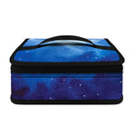 Dark Blue Galaxy Space Print Small Lunch Bag