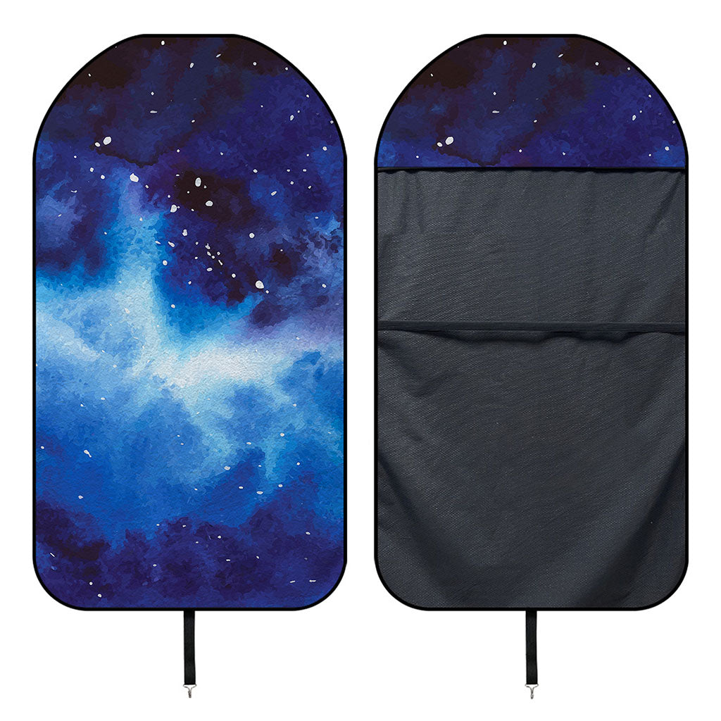 Dark Blue Galaxy Space Print Waterproof Car Seat Cover