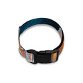 Dark Blue Horse Painting Print Dog Collar