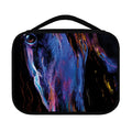 Dark Blue Horse Portrait Print Classic Bible Case