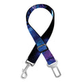 Dark Blue Horse Portrait Print Dog Seat Belt