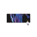 Dark Blue Horse Portrait Print Extended Mouse Pad