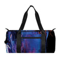 Dark Blue Horse Portrait Print Gym Bag