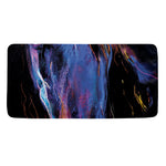 Dark Blue Horse Portrait Print Towel