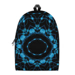 Dark Blue Kaleidoscope Print Backpack