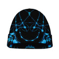 Dark Blue Kaleidoscope Print Beanie